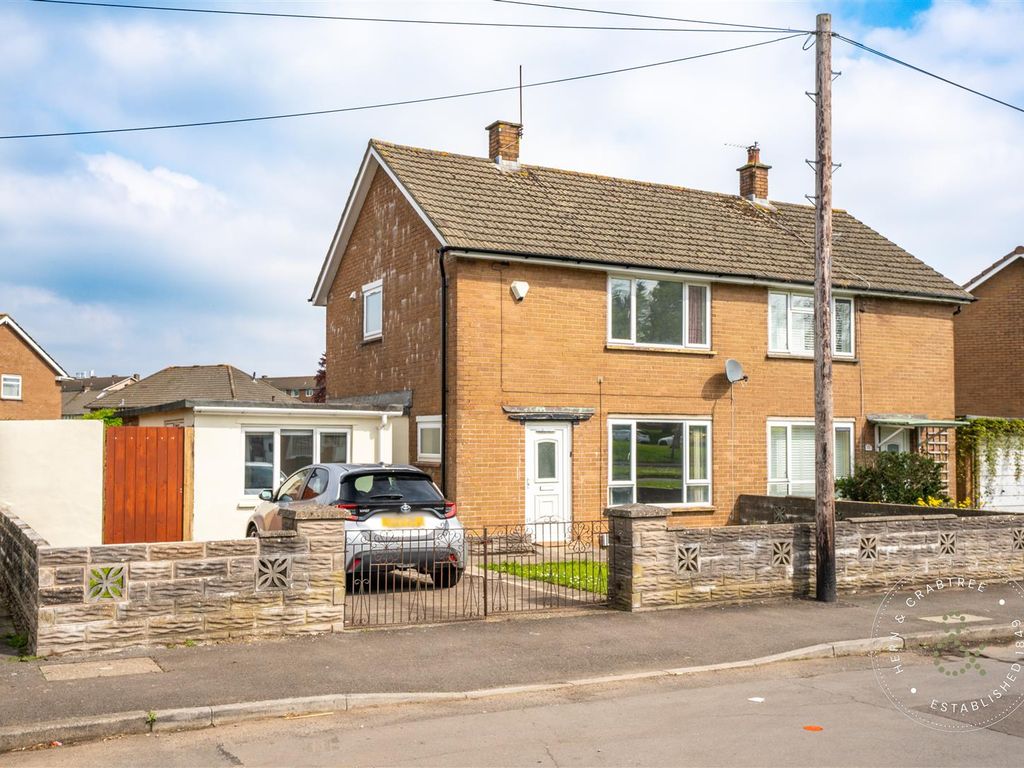 2 bed semidetached house for sale in Heol Trelai, Caerau, Cardiff CF5