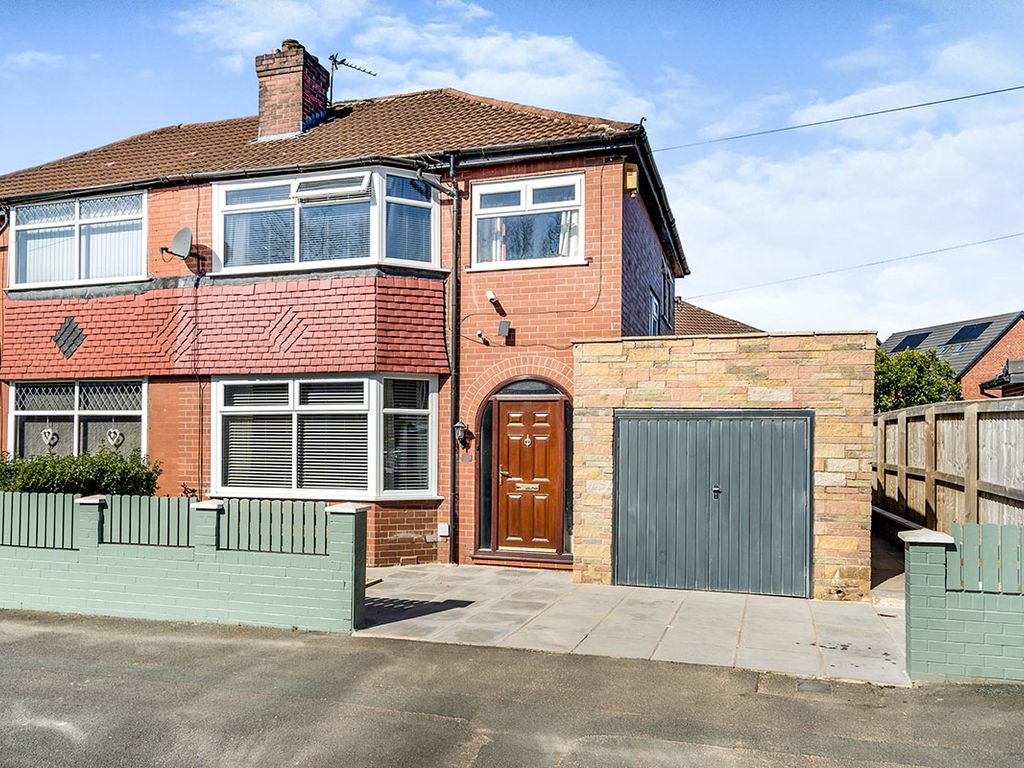 3 bed semidetached house for sale in Egerton Road, Worsley, Manchester