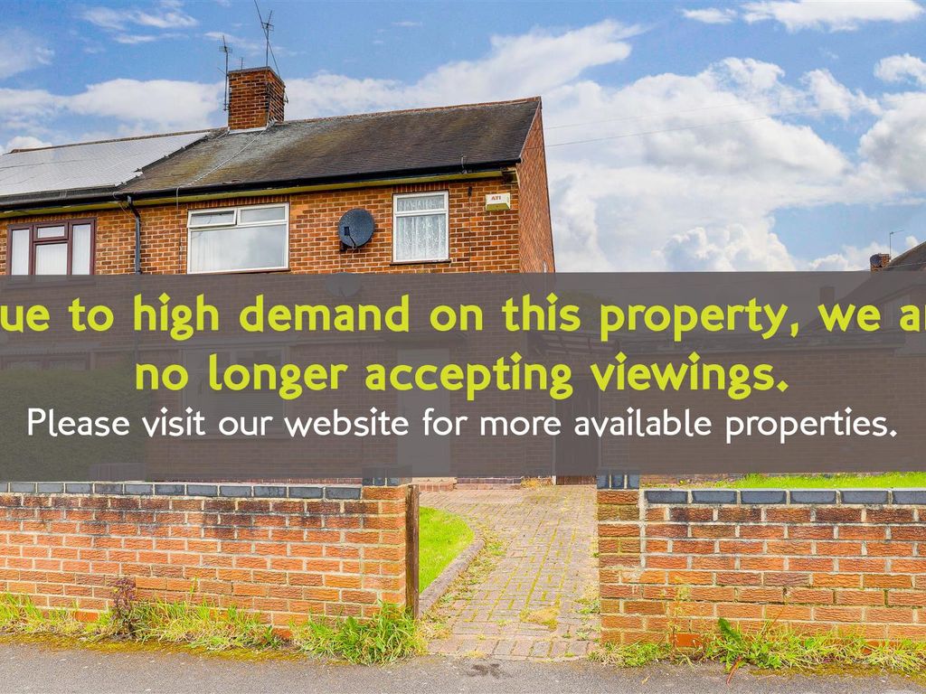 3 bed semidetached house for sale in Huxley Close, Nottingham