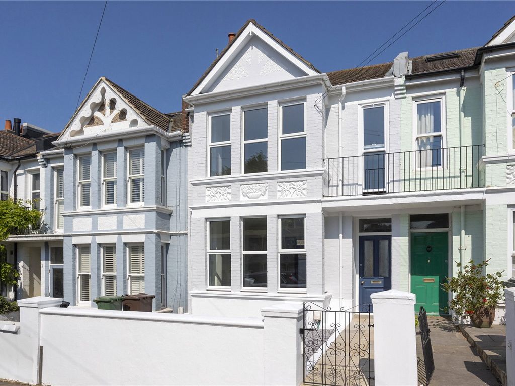 3 bed terraced house for sale in Freshfield Road, Brighton, East Sussex