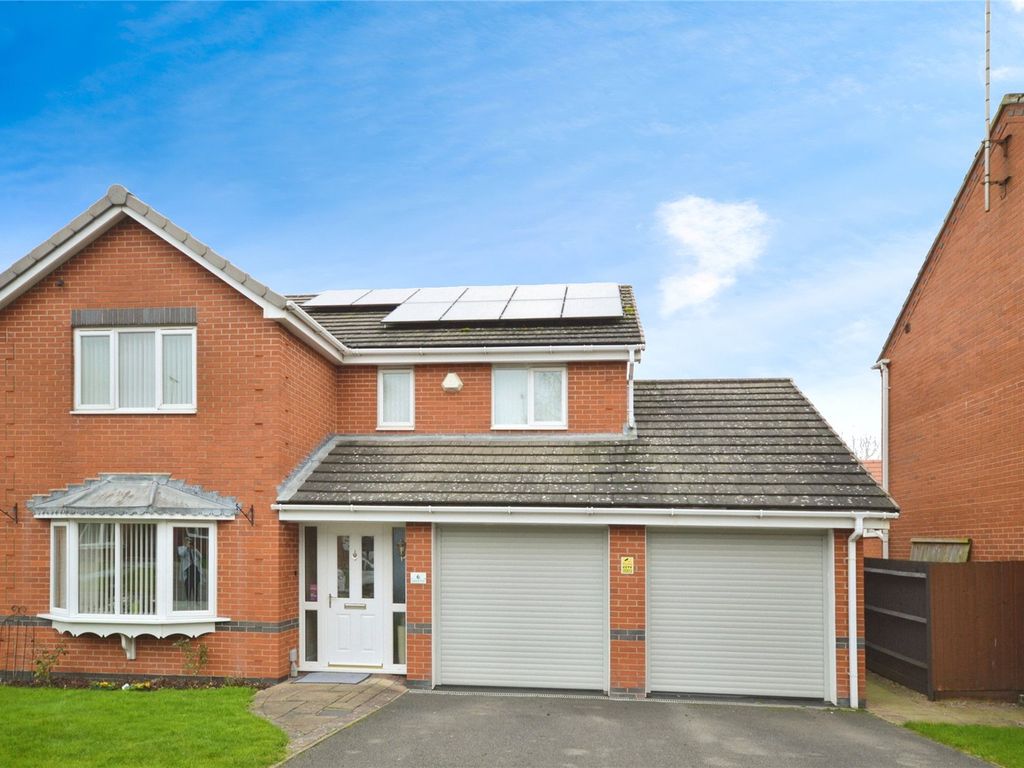 4 bed detached house for sale in Jubilee Park, Woodville, Swadlincote