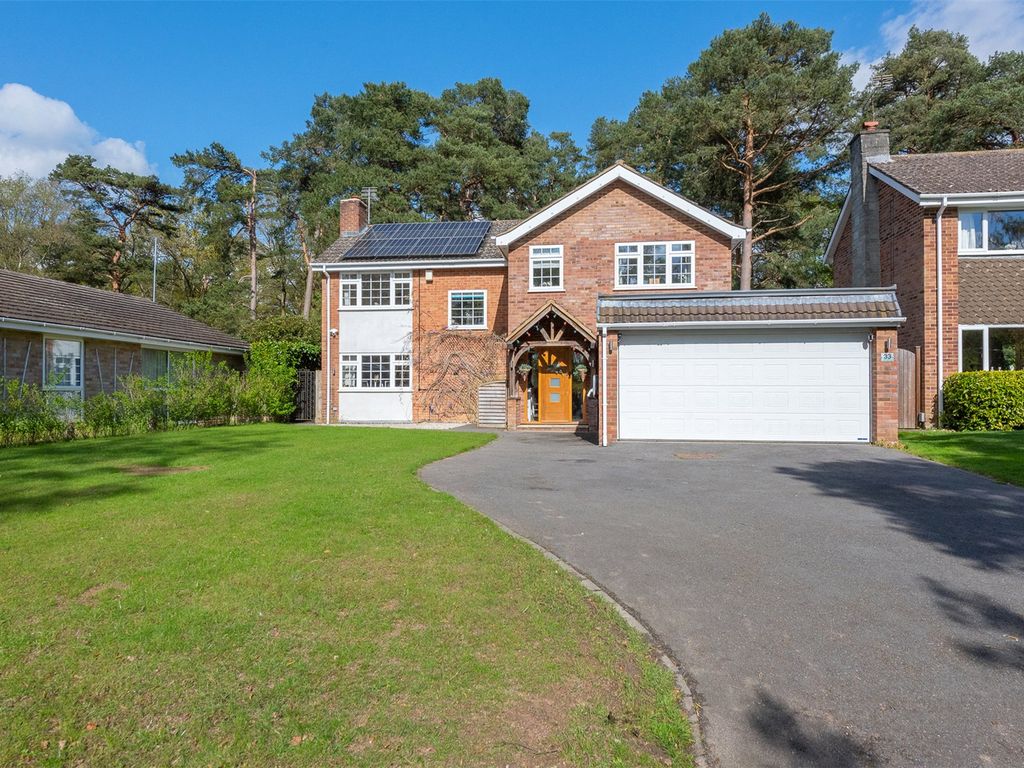 5 bed detached house for sale in Camberley, Surrey GU15, £1,150,000
