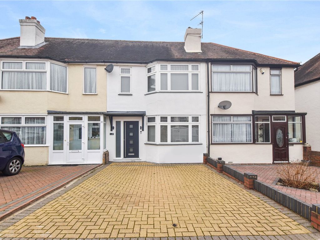 2 bed terraced house for sale in Red Lodge Road, Bexley, Kent DA5, £