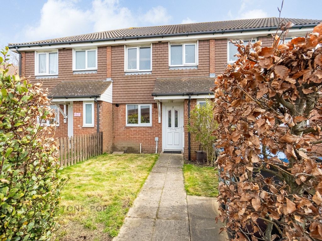 2 bed terraced house for sale in Thistle Cottages, Northdown Hill, St. Peters, Broadstairs CT10