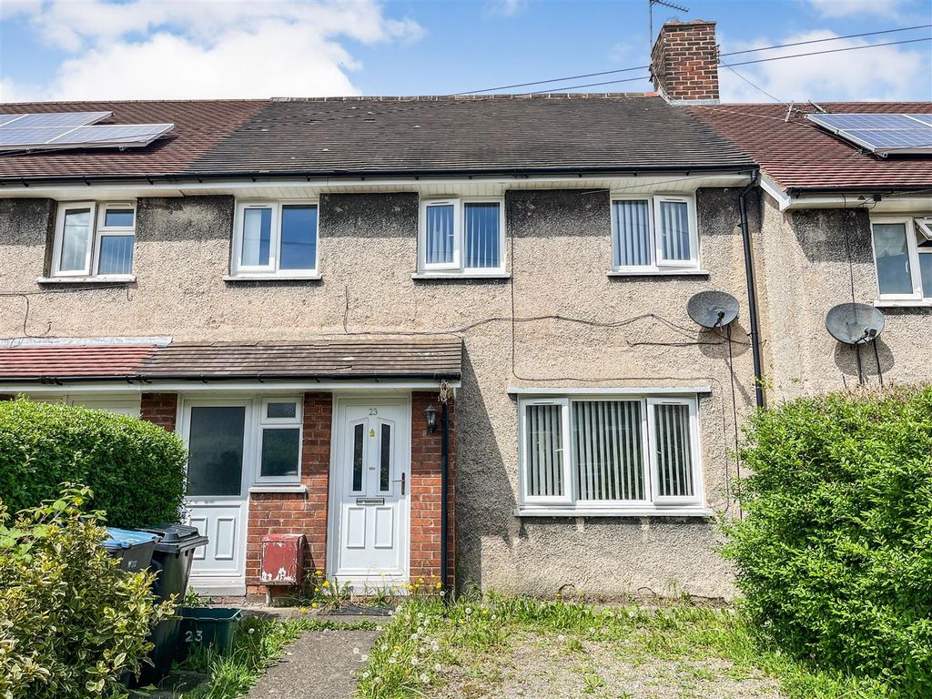 3 bed terraced house for sale in Ffordd Llanerch, Penycae, Wrexham LL14