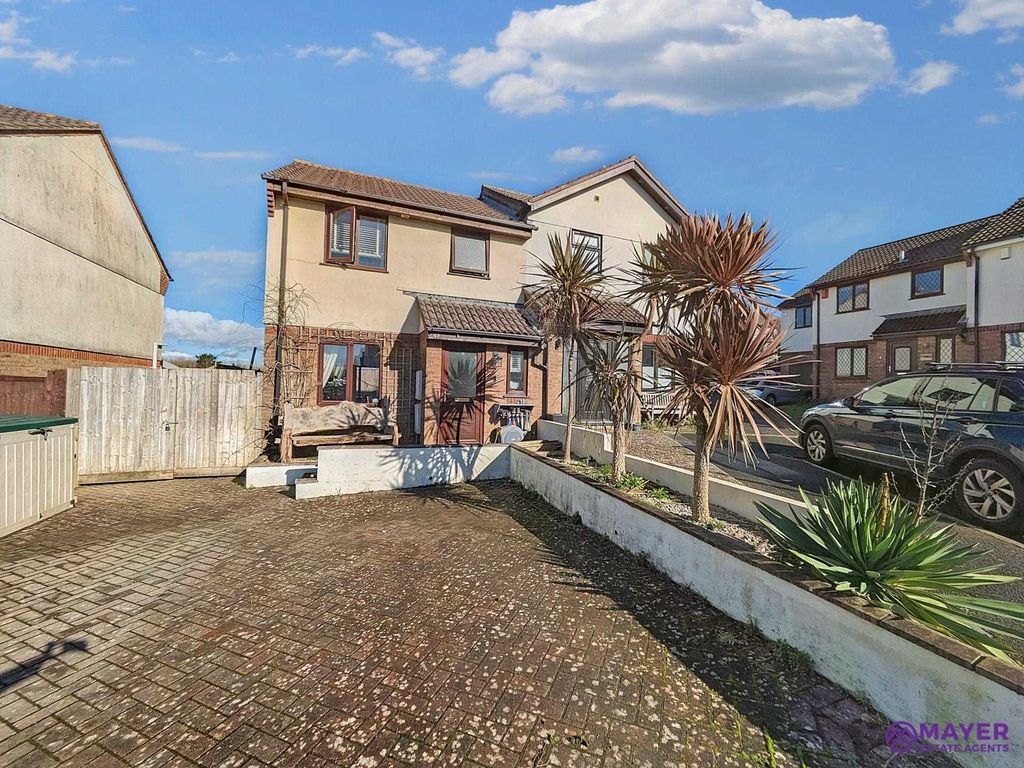 3 bed semidetached house for sale in Aspen Gardens, Plympton PL7, £