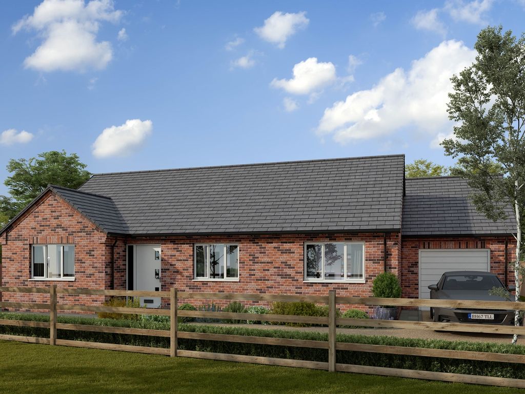 New home, 3 bed detached bungalow for sale in Orchard Close, Holbeach