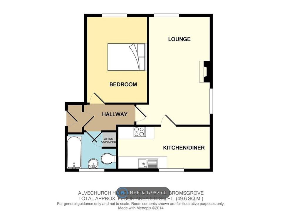 1 bed flat to rent in Alvechurch House, Bromsgrove B60, £550 pcm Zoopla