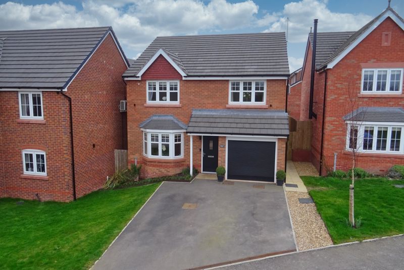 4 bed detached house for sale in Leighton View, Loggerheads, Market