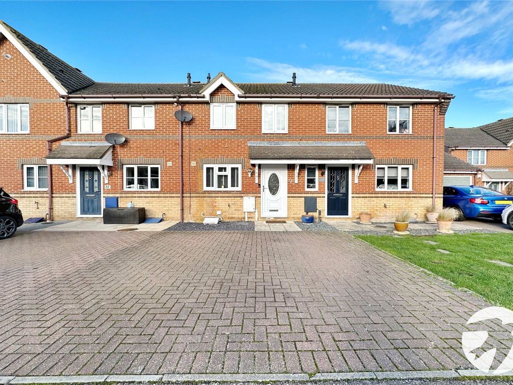2 bed terraced house for sale in Leaman Close, High Halstow, Rochester