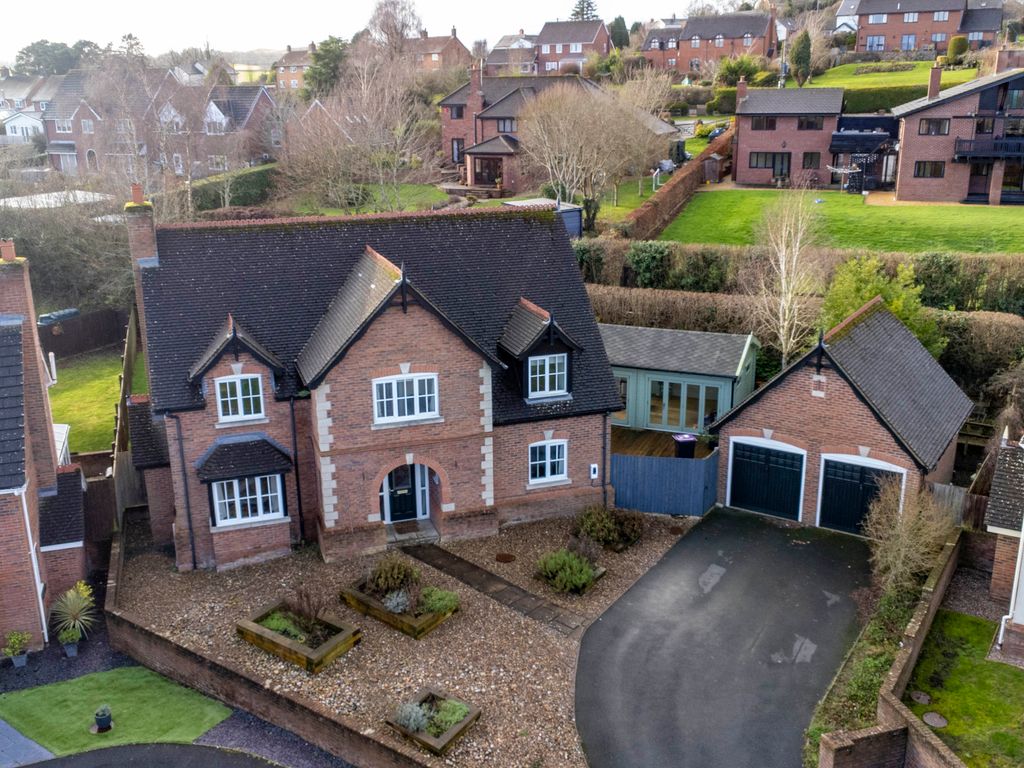 5 bed detached house for sale in Carneddau Close, Trefonen, Oswestry