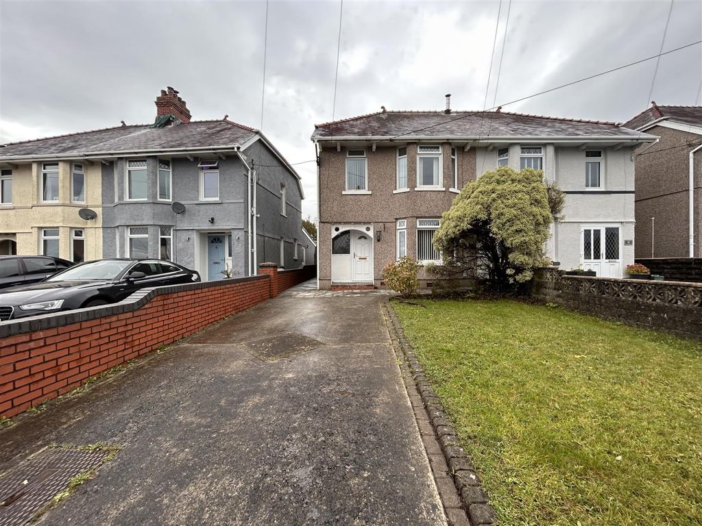 2 bed semidetached house for sale in The Crescent, Gorslas, Llanelli