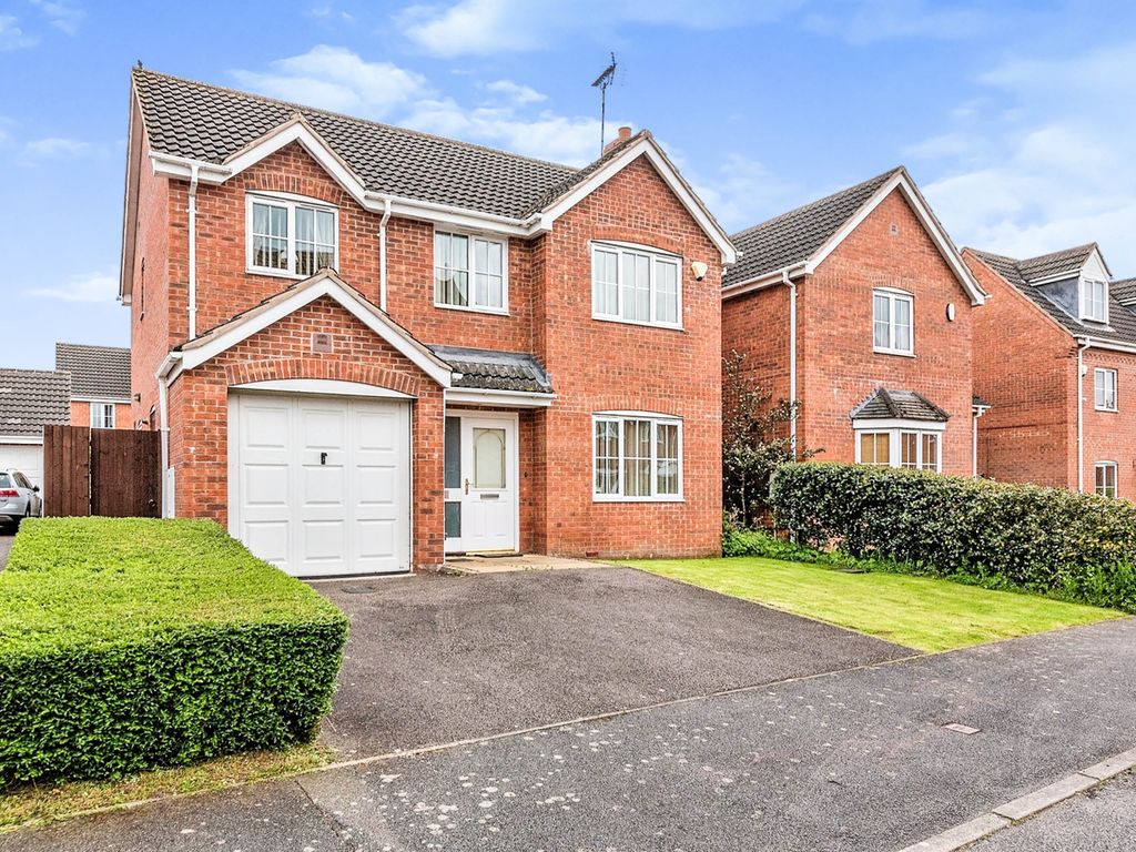 4 bed detached house for sale in Lancaster Road, Coddington, Newark