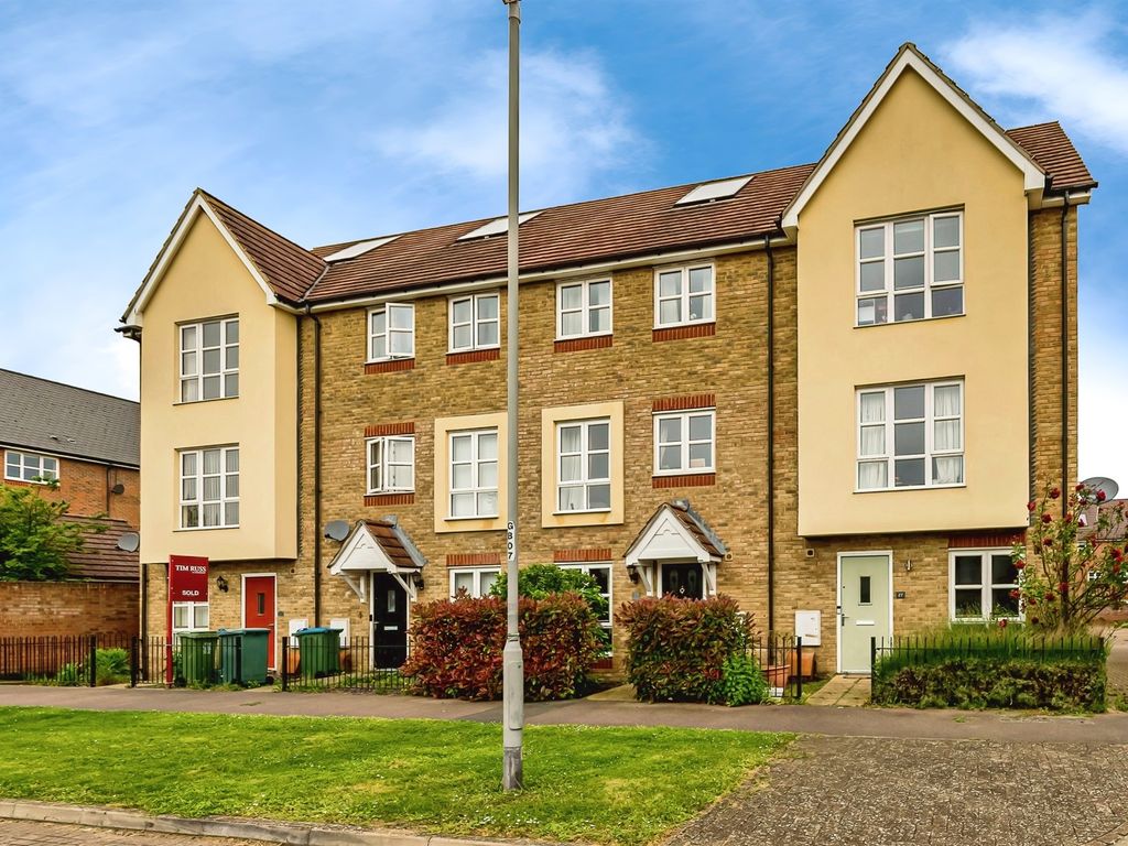 4 bed terraced house for sale in Gwendoline Buck Drive, Aylesbury HP21