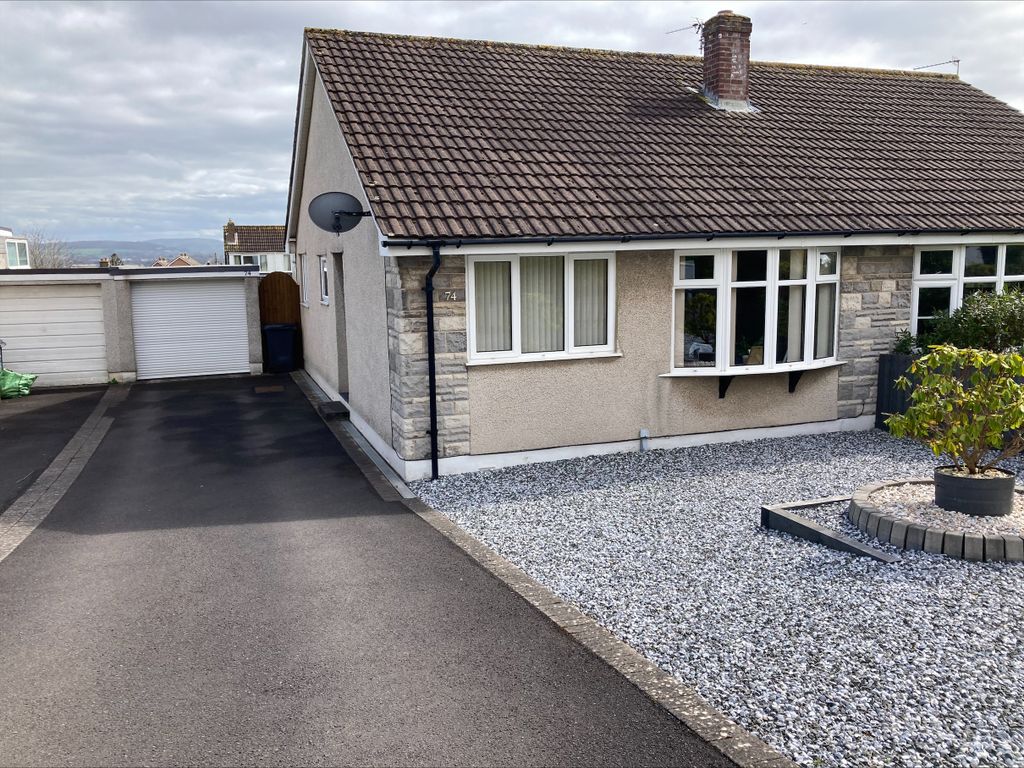 2 bed semidetached bungalow for sale in Balmoral Way, Worle, Weston