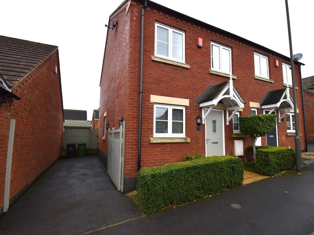 3 bed semidetached house for sale in Thornton Way, Belper DE56, £