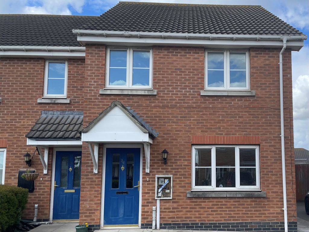 3 bed semidetached house for sale in Simpson Close, Chapel St. Leonards, Skegness PE24, £50,000