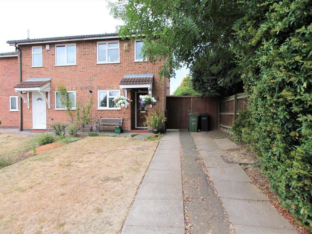 2 bed semidetached house for sale in Broughtons Field, Wigston