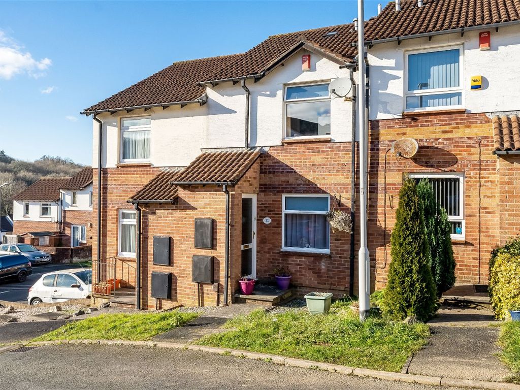 2 bed terraced house for sale in Newbury Close, Plymouth PL5, £170,000