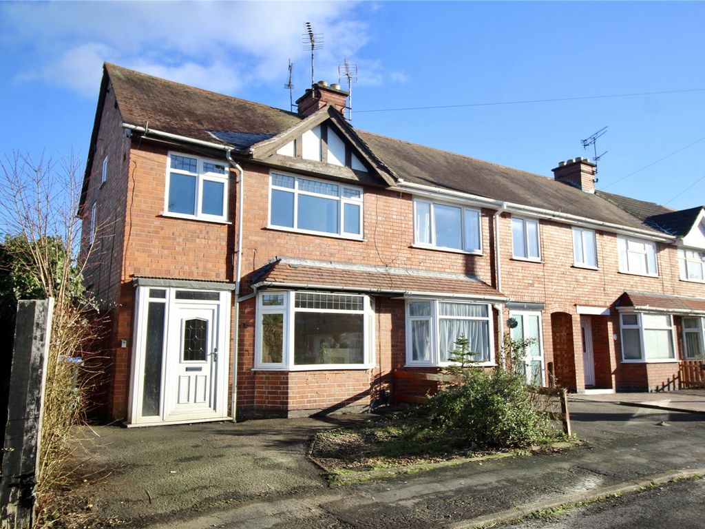 3 bed end terrace house for sale in Burleigh Road, Hinckley