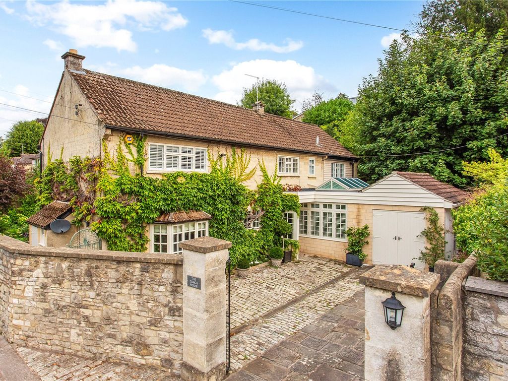4 bed detached house for sale in Weston Lane, Bath, Somerset BA1, £