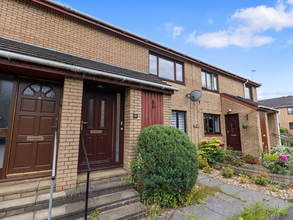 1 bed terraced house for sale in Howth Drive, Glasgow G13, £125,000