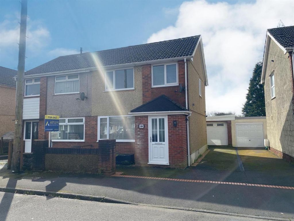 3 bed semidetached house for sale in Denver Road, Fforestfach, Swansea