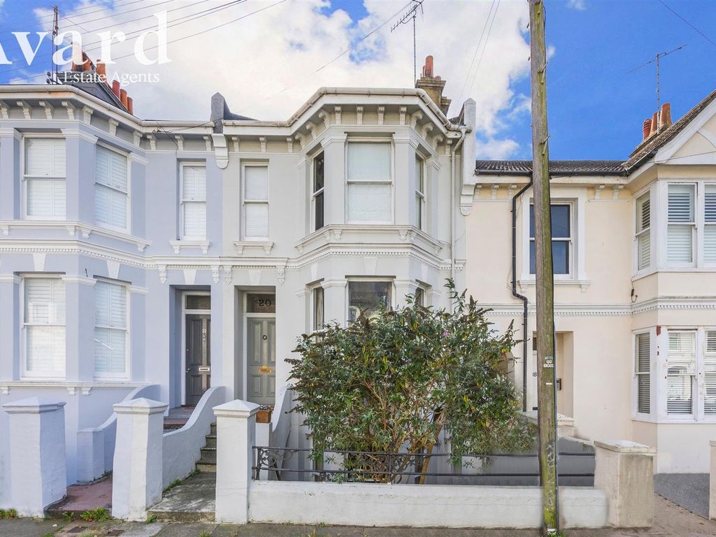 5 bed terraced house for sale in Grantham Road, Brighton BN1, £850,000