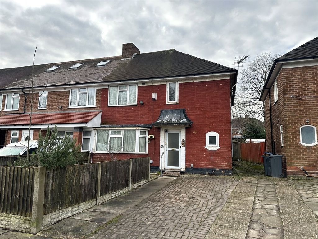 4 bed end terrace house for sale in Meadway, Birmingham, West Midlands