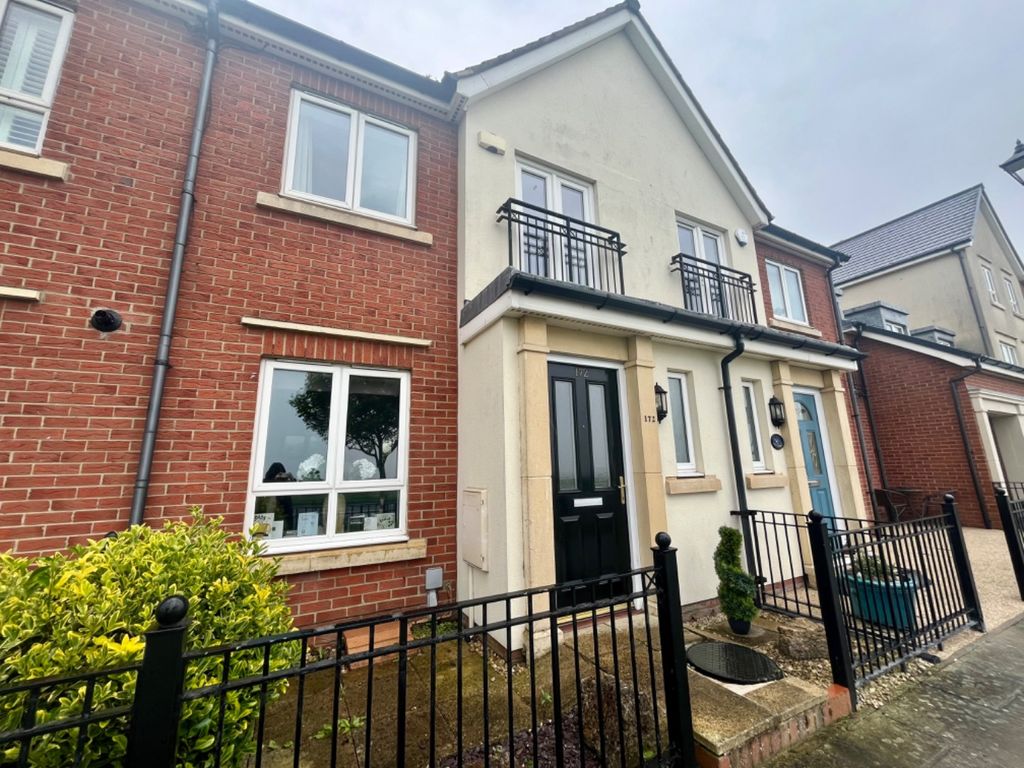 2 bed terraced house to rent in Bents Park Road, South Shields NE33, £