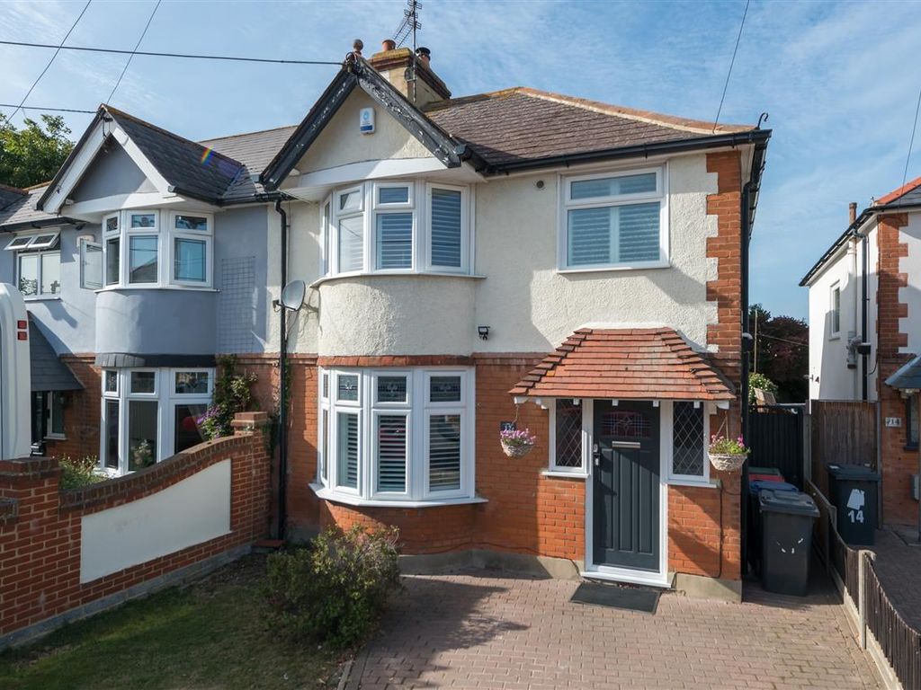 3 bed semidetached house for sale in Old Bridge Road, Whitstable CT5
