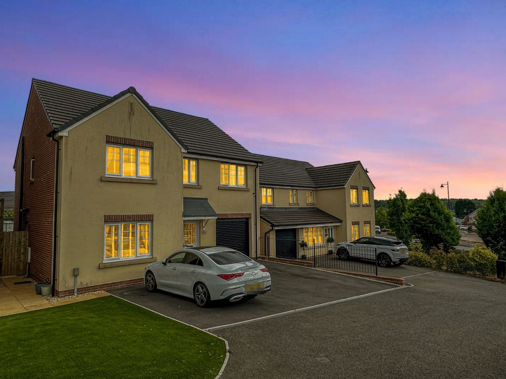 5 bed detached house for sale in Llys Ceirios, Coity, Bridgend CF35