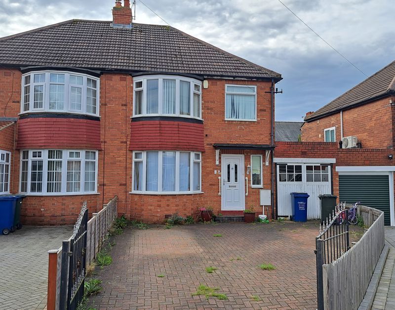 3 bed semidetached house for sale in Bruce Gardens, Fenham, Newcastle