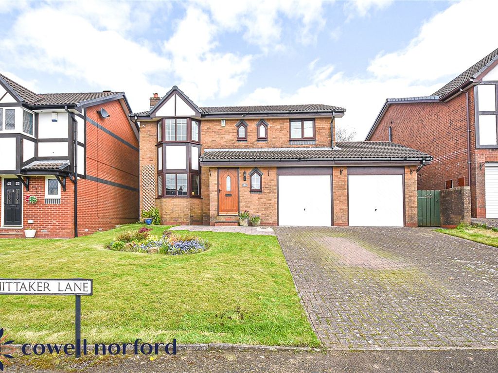 4 bed detached house for sale in Whittaker Lane, Norden, Greater