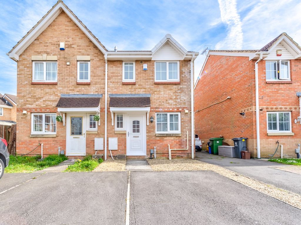 2 bed semidetached house for sale in Matthysens Way, St. Mellons, Cardiff. CF3, £200,000 Zoopla