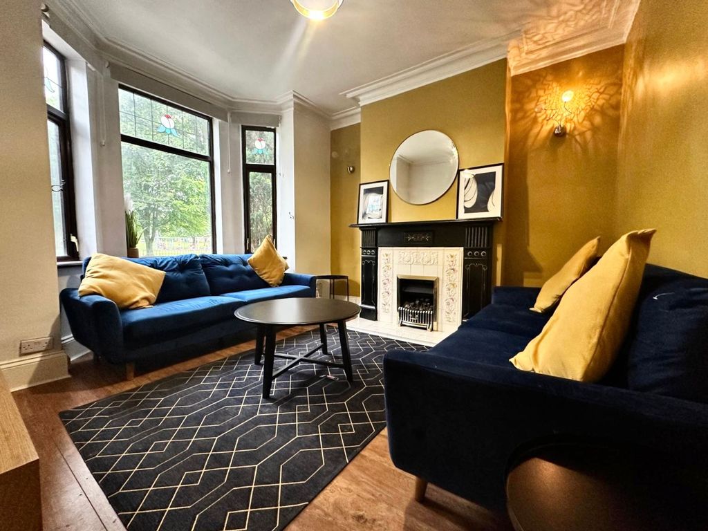 4 bed terraced house for sale in Albert Park Road, Salford M7, £300,000