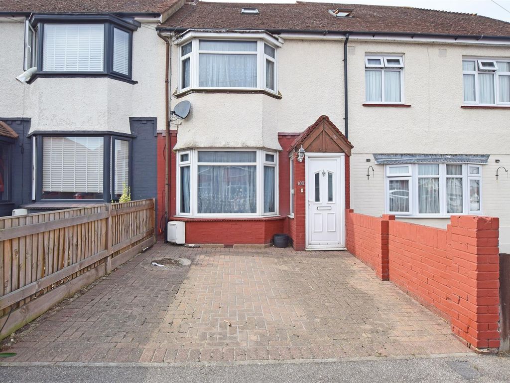 4 bed terraced house for sale in Featherby Road, Gillingham ME8, £