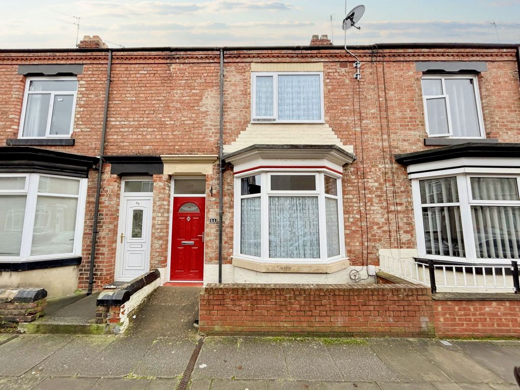 3 bed terraced house for sale in Thornton Street, Darlington DL3, £