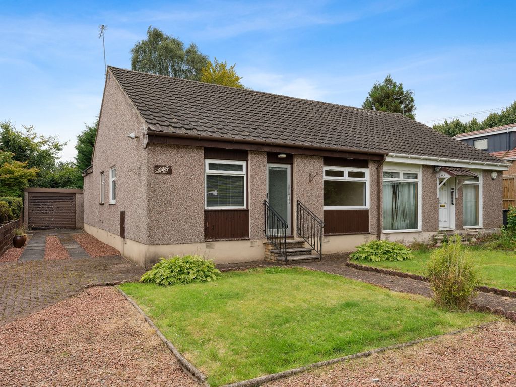 3 bed semidetached bungalow for sale in Speirs Road, Bearsden, East