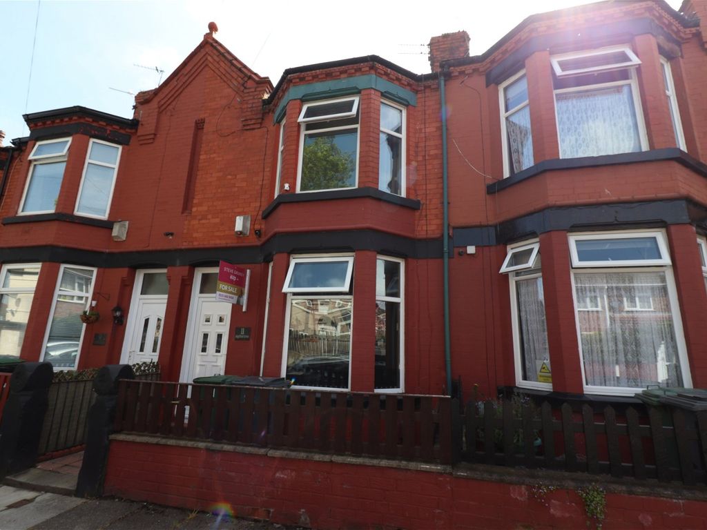 3 bed terraced house for sale in Highfield Grove, Rock Ferry