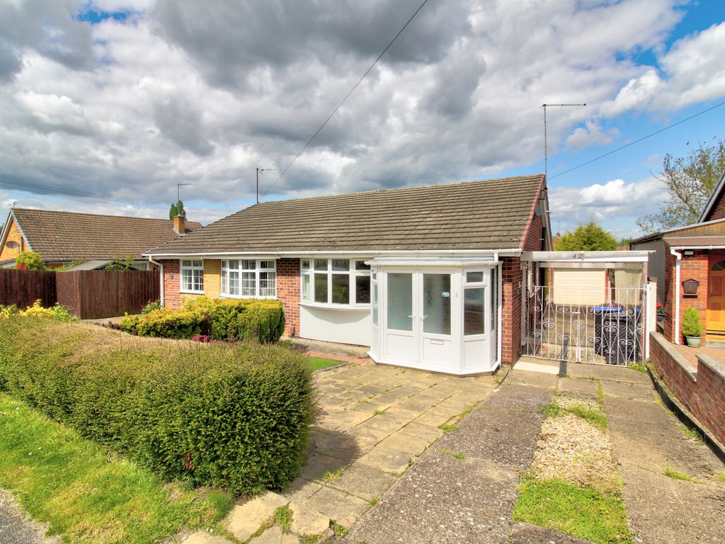 2 bed semi-detached bungalow for sale in Meadow Close, Northampton NN5 ...