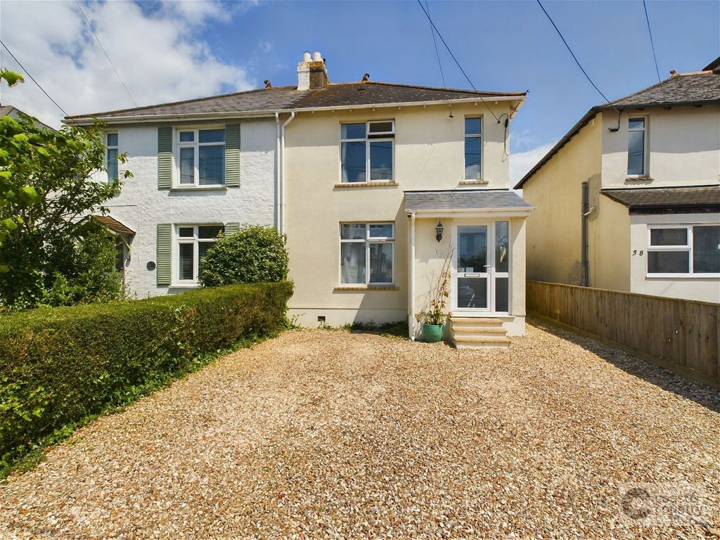 4 bed semidetached house for sale in Ley Lane, Kingsteignton, Newton