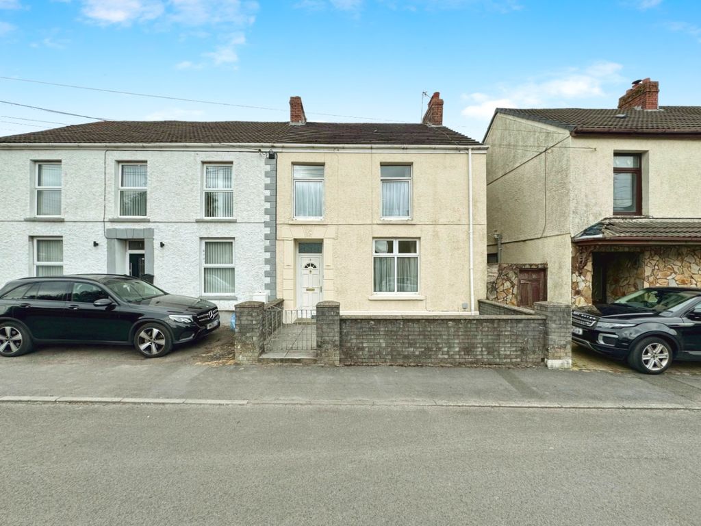 3 bed semidetached house for sale in Station Road, Llangennech, Llanelli, Carmarthenshire SA14
