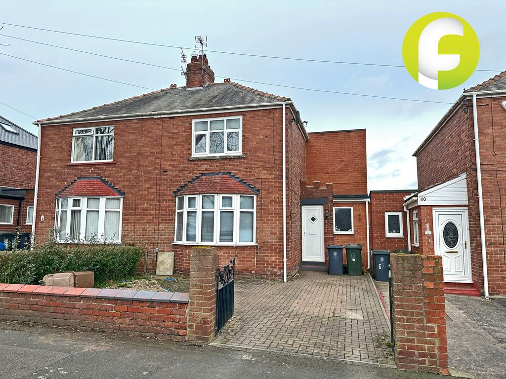 3 bed semidetached house for sale in Hollywell Road, North Shields