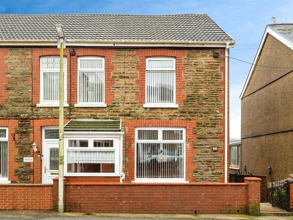 3 bed property for sale in Johns Terrace, Tonmawr, Port Talbot SA12, £