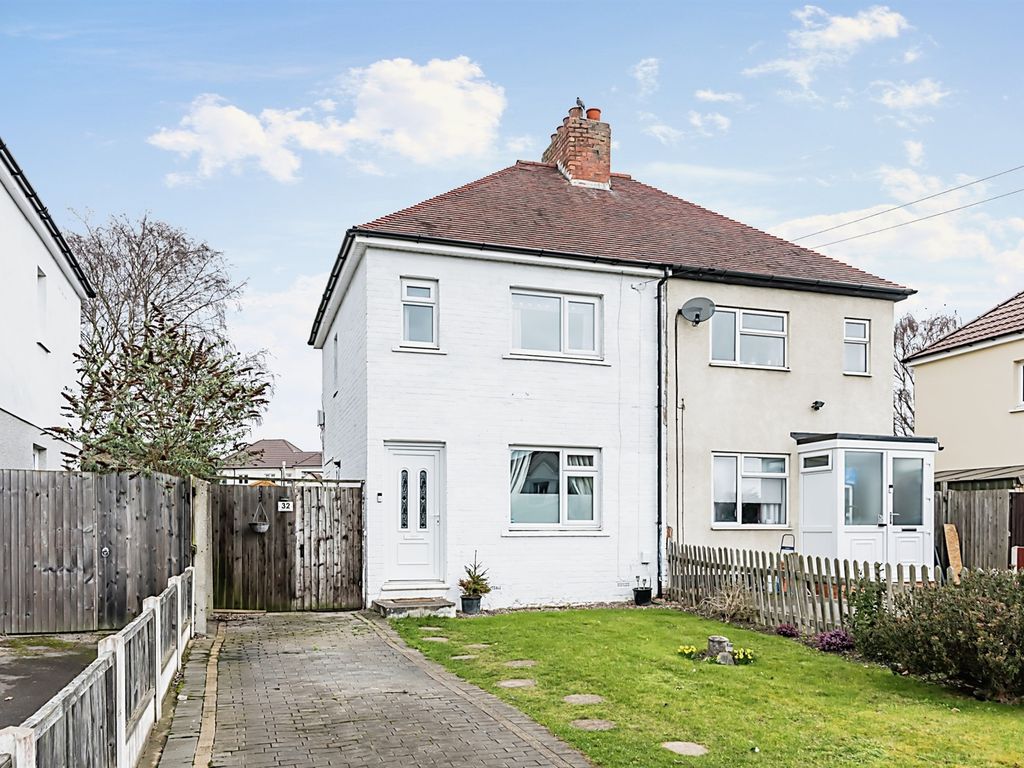 2 bed semidetached house for sale in Price Avenue, Mile Oak, Tamworth