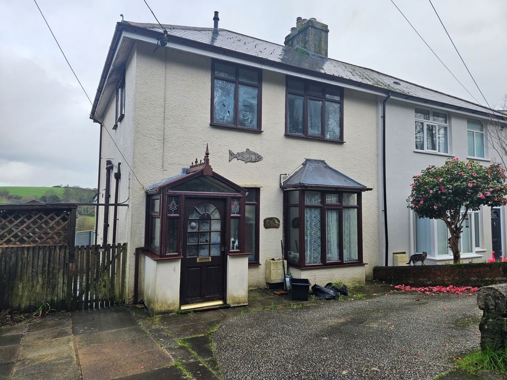 3 bed semidetached house for sale in Rose Hill, Lostwithiel PL22, £