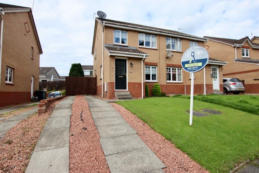 3 bed semidetached house for sale in Wick Avenue, Cairnhill, Airdrie ML6, £164,999 Zoopla