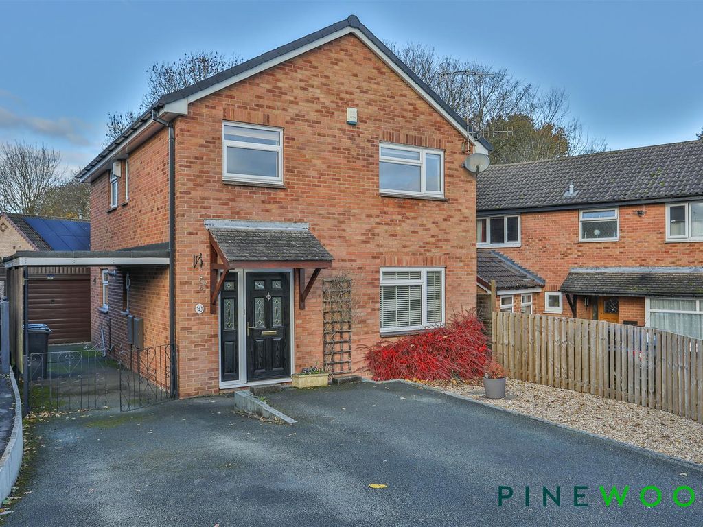 4 bed detached house for sale in Horsley Close, Linacre Woods, Chesterfield, Derbyshire S40, £