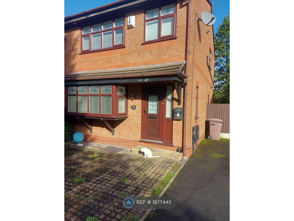 3 bed semidetached house to rent in Brookside Way, St. Helens WA11, £